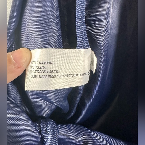 Vineyard Vines Dark Blue Backpack with Pink Accents - Picture 9 of 16